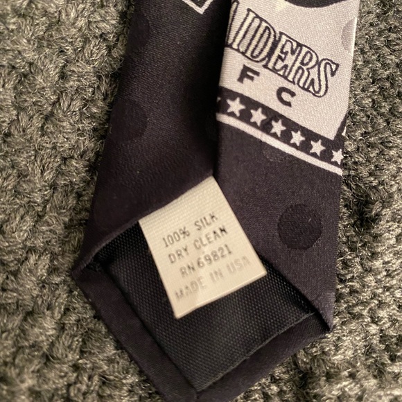 Brand New, 100% Silk, Raiders AFC TIE - Picture 2 of 4
